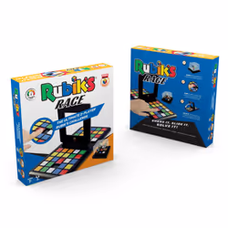 Rubik’s RACE - Jeu de Casse-Tête Coloré - Jeu de société Classique 3X3 - Stratégie Ultime face à face - Jeu pour deux joueurs - Jeux de société - Jouet Enfant 7 Ans et +