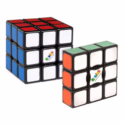 Spin Master Rubik’s , Kit de démarrage, Coffret cadeau avec le cube 3x3 original et le cube Edge 3x3x1, cube à manipuler, jeu ...