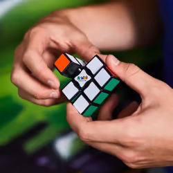 Spin Master Rubik’s , Kit de démarrage, Coffret cadeau avec le cube 3x3 original et le cube Edge 3x3x1, cube à manipuler, jeu de voyage anti-stress, pour les adultes et les enfants à partir de 8 ans