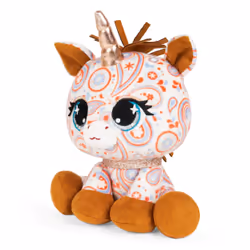 GUND PELUCHE P.LUSHES PETS - SALLY MUSTANG 20 CM - Peluche Licorne Bohême Inspirée des Tendances Modes - Taille 20 cm - Peluche A Collectionner - Collection Podium - 6064061 - Jouet Enfant 3 ans et +