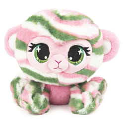 GUND PELUCHE P.LUSHES PETS - OLIVIA MOSS 20 CM - Peluche Singe Vert Rose et Blanc Inspirée de la Mode - Taille 20 cm - Peluche A Collectionner - Collection Podium - 6064062 - Jouet Enfant 3 ans et +