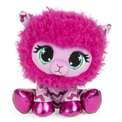 GUND PELUCHE P.LUSHES PETS - SHELLY O’LLAMA 20 CM - Peluche Lama Magenta Inspirée des Tendances Modes - Taille 20 cm - Peluche A Collectionner - Collection Podium - 6064063 - Jouet Enfant 3 ans et +