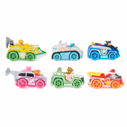 PAW Patrol LA PAT PATROUILLE - - PACK DE 6 VOITURES NEON TRUE METAL - Coffret de 6 Voitures Fluos Die-Cast Dont 2 Exclusifs La Pat' Patrouille - Voiture Pat' Patrouille - Jouet Enfant 3 Ans et + - Vue supplémentaire 4