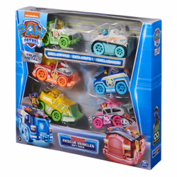 PAW Patrol LA PAT PATROUILLE - - PACK DE 6 VOITURES NEON TRUE METAL - Coffret de 6 Voitures Fluos Die-Cast Dont 2 Exclusifs La Pat' Patrouille - Voiture Pat' Patrouille - Jouet Enfant 3 Ans et + - Vue supplémentaire 5