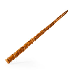 Wizarding World HARRY POTTER - BAGUETTE MAGIQUE PROJECTION PATRONUS HERMIONE GRANGER - Baguette Magique 30 cm - Projection Lumineuse Patronus Et Effet Tremblement - 6064165 - Jouet Enfant 6 ans et +