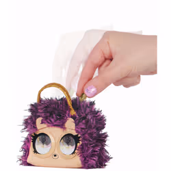 Purse Pets Micro, Hérisson Edgy Hedgy, Petit sac à main élégant qui lève les yeux au ciel