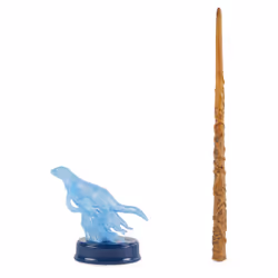 Wizarding World HARRY POTTER - BAGUETTE MAGIQUE COLLECTOR PATRONUS HERMIONE GRANGER - Baguette Magique 30 cm Avec Figurine Pa ...