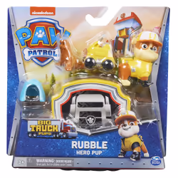 PAT' PATROUILLE BIG TRUCK PUPS - FIGURINE HERO PUP - Rejoins Pat' Patrouille Mission Camion avec 1 Figurine Chiot, 1 Petit Animal Et Accessoires - Paw Patrol - Jouet Enfant 3 Ans + - Modèle Aléatoire - Vue supplémentaire 8