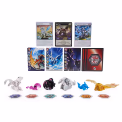 Bakugan Evolutions, Battle Strike Pack Wrath et Insectra, 6 figurines articulées , 9 cartes à collectionner et 8 BakuCores, jouets pour garçons à partir de 6 ans