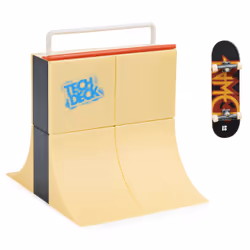 Tech Deck Big Vert Wall X-Connect Park Creator, Coffret rampe à construire et à personnaliser avec fingerboard exclusif, jouet pour garçons et filles à partir de 6 ans
