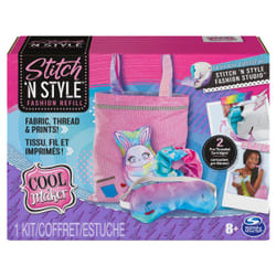 Cool Maker - RECHARGES STITCH’N STYLE FASHION STUDIO - Recharges Machine À Coudre - Tendance Fun Facile - Accessoires & Transferts Textiles - Jouet Enfant 8 Ans et + - Loisirs Créatifs