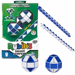 Rubiks Cube Original Snake - SPIN MASTER - Serpent 2 - Blanc - Enfant - Plastique - 13 x 195 x 45 cm - Bleu