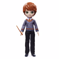 Wizarding World POUPÉE 20 CM RON WEASLEY - Poupée Figurine Articulée Ron Weasley 20 cm - Avec Baguette Magique & Tenue Uniforme Poudlard À Collectionner - Jouet Enfant 5 ans et + - Vue supplémentaire 5