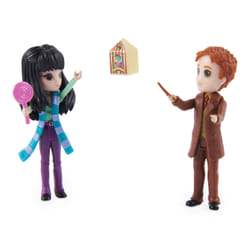 Wizarding World Harry Potter, Magical Minis, Coffret de figurines Cho Chang et George Weasley avec 2 accessoires, jouets pour enfants à partir de 6 ans