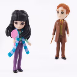 Wizarding World Harry Potter, Magical Minis, Coffret de figurines Cho Chang et George Weasley avec 2 accessoires, jouets pour enfants à partir de 6 ans - Vue supplémentaire 4