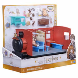 Wizarding World HARRY POTTER - POUDLARD EXPRESS MAGICAL MINIS - Train Poudlard Express Pour Aller À L'École Sorcellerie - 2 Figurines Exclusives Et 12 Accessoires - Jouet Enfant 6 ans et + - Vue supplémentaire 7