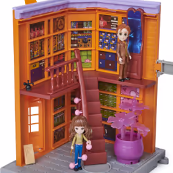 Wizarding World HARRY POTTER - PLAYSET CHEMIN DE TRAVERSE MAGICAL MINIS - Univers De Jeu Magique Avec 2 Figurines Et 21 Accessoires - 3 Décors - Effets Sonores Et Lumineux - Jouet Enfant 6 ans et + - Vue supplémentaire 5