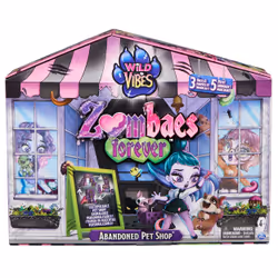 Spin Master ZOMBAES - MULTIPACK WILD VIBES ANIMALERIE - 3 Figurines Zombies À Collectionner 3 Accessoires Pour Poupées Et 5 Animaux - Poupées Articulées À Personnaliser - Univers De Jeu - Jouet Enfant 4 Ans et +