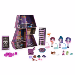 Spin Master ZOMBAES - MULTIPACK WILD VIBES ANIMALERIE - 3 Figurines Zombies À Collectionner 3 Accessoires Pour Poupées Et 5 Animaux - Poupées Articulées À Personnaliser - Univers De Jeu - Jouet Enfant 4 Ans et +