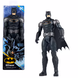 DC Comics BATMAN - Figurine Batman 30 Cm S5 2023 - Figurine Batman Articulée 30 Cm - Revivez Les Aventures De L'homme Masqué Ou Créez Vos Propres Combats Contre L'ennemi - Jouet Enfant 3 Ans Et +