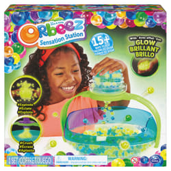 Orbeez Sensation Station, avec 2 000 billes d'eau phosphorescentes non toxiques, 6 outils et rangement, jouets sensoriels pour les enfants à partir de 5 ans