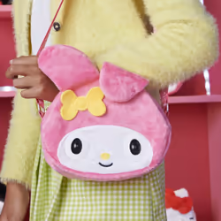 Purse Pets , Sanrio Hello Kitty and Friends, Animal et sac à main interactif My Melody avec plus de 30 effets sonores et réactions, jouets pour filles