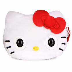 Purse Pets SANRIO - HELLO KITTY - COMPAGNON INTERACTIF FORMAT SAC A MAIN - Hello Kitty Animal Interactif Tout Doux Blanc Et Rouge Qui Cligne Des Yeux - Sons et Modes De Jeu - Jouet Enfant 5 Ans et +