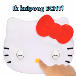 Purse Pets SANRIO - HELLO KITTY - COMPAGNON INTERACTIF FORMAT SAC A MAIN - Hello Kitty Animal Interactif Tout Doux Blanc Et Rouge Qui Cligne Des Yeux - Sons et Modes De Jeu - Jouet Enfant 5 Ans et +