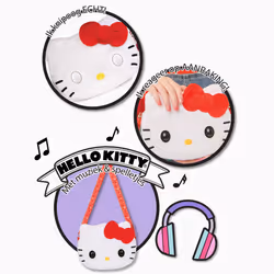 Purse Pets SANRIO - HELLO KITTY - COMPAGNON INTERACTIF FORMAT SAC A MAIN - Hello Kitty Animal Interactif Tout Doux Blanc Et Rouge Qui Cligne Des Yeux - Sons et Modes De Jeu - Jouet Enfant 5 Ans et + - Vue supplémentaire 4