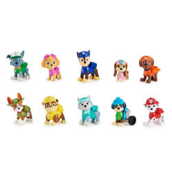 PAW Patrol PAT' PATROUILLE - Figurines Pat Patrouille 10e Anniversaire - Coffret Inédit De 10 Figurines à Collectionner - Figurines articulées de Marcus, Stella, Ryder - - Jouet Enfant 3 Ans et +