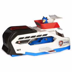 PAW Patrol PAT' PATROUILLE AQUA PUPS - WHALE PATROLLER - Vehicule Pat Patrouille Thème Mer Et Aventures Sous-Marines - Pat Patrouille jouet avec Chase et son véhicule - - Jouet Enfant 3 Ans et +