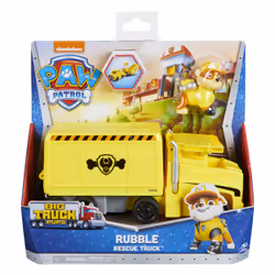 PAW Patrol Pat' Patrouille Big Truck Pups - Camion + Figurine Ruben - Rejoins Pat' Patrouille Mission Camion Avec Ruben & ...