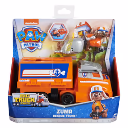PAW Patrol Pat' Patrouille Big Truck Pups - Camion + Figurine Zuma - Rejoins Pat' Patrouille Mission Camion Avec Zuma &amp; V ...