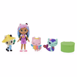 Gabby's Dollhouse Gabby et la Maison Magique - - Coffret Gabby et Ses Amis - 4 Figurines Gabby Chat Et 1 Accessoire - Tiré du Dessin Animé Gabby Et La Maison Magique - Jouet Enfant 3 Ans Et + - Vue supplémentaire 9