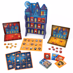 Wizarding World , Harry Potter Games HQ, Dames, Morpion, Jeu de mémoire, Va à la pêche, Carton de loto bingo, Jeux, Cadeau Le ...