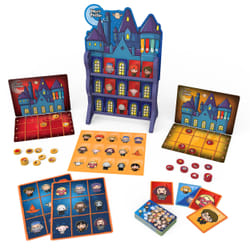 Wizarding World , Harry Potter Games HQ, Dames, Morpion, Jeu de mémoire, Va à la pêche, Carton de loto bingo, Jeux, Cadeau Les Animaux fantastiques, pour adultes et enfants à partir de 4 ans