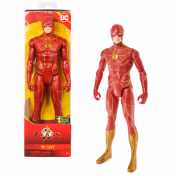 DC Comics THE FLASH - Figurine Flash 30 Cm - Figurine Flash Articulée 30 Cm - Revivez Les Aventures De L'homme A Grande Vites ...