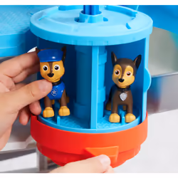 PAW Patrol La Pat' Patrouille - Tour De Contrôle - Jouet Univers Pat' Patrouille De 50 Cm - Avec Périscope, Missions, Toboggan, 7 Cartes 1 Véhicule Et 2 Figurines Chase - - Jouet Enfant 3 Ans Et + - Vue supplémentaire 8