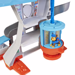 PAW Patrol La Pat' Patrouille - Tour De Contrôle - Jouet Univers Pat' Patrouille De 50 Cm - Avec Périscope, Missions, Toboggan, 7 Cartes 1 Véhicule Et 2 Figurines Chase - - Jouet Enfant 3 Ans Et + - Vue supplémentaire 9