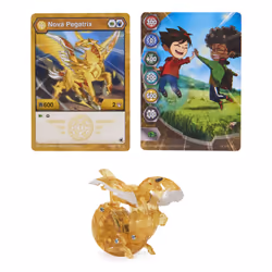 Bakugan LEGENDS 2023 - PACK 1 NOVA SAISON 5 - 1 Bille Nova Lumineuse Et 2 Cartes Collection - Dessin Animé - Jouet Enfant 6 Ans Et + - Modèle Aléatoire
