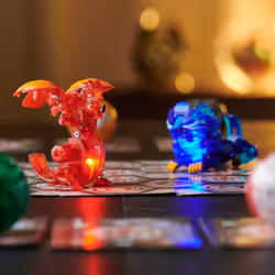 Bakugan LEGENDS 2023 - PACK 1 NOVA SAISON 5 - 1 Bille Nova Lumineuse Et 2 Cartes Collection - Dessin Animé - Jouet Enfant 6 Ans Et + - Modèle Aléatoire