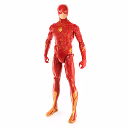 DC Comics THE FLASH - Figurine Interactive Flash Deluxe 30 Cm - Sons & Lumières - Revivez Les Aventures De L'homme A Grande Vitesse Et Des Super Héros - Film The Flash - Jouet Enfant 3 Ans Et +