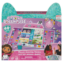 Spin Master Games GABBY ET LA MAISON MAGIQUE - Jeu de Société For-Miaou-Dable Gabby Chat - Jeu de Société Pour Décorer La Maison Magique Gabby et La Maison Magique - Serre-Têtes Et Charmes - Jouet Enfant 4 Ans et +