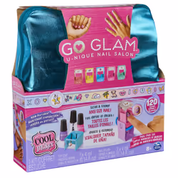 COOL MAKER - Coffret Go Glam U-Nique Nail Salon + Pochette Format Voyage, Chine, CE, 206 mm, 51 mm, 206 mm