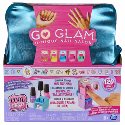 COOL MAKER - Coffret Go Glam U-Nique Nail Salon + Pochette Format Voyage