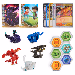 Bakugan Legends 2023 - Coffret Collection De Légende Saison 5 - Coffret Complet Jeu Avec 4 Billes, Des Baku Gear, 6 Bakucore Et 7 Cartes Collection - Dessin Animé - Jouet Enfant 6 Ans Et +