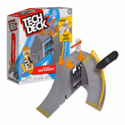 Tech Deck , Sk8 Garage X-Connect Park Creator, Coffret rampe à construire et à personnaliser avec fingerboard exclusif, jouet ...