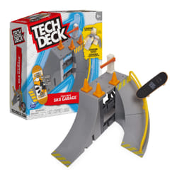 Tech Deck , Sk8 Garage X-Connect Park Creator, Coffret rampe à construire et à personnaliser avec fingerboard exclusif, jouet pour garçons et filles à partir de 6 ans.