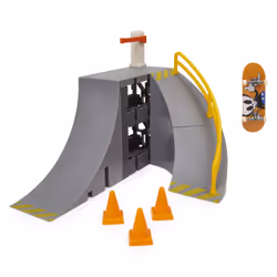 Tech Deck , Sk8 Garage X-Connect Park Creator, Coffret rampe à construire et à personnaliser avec fingerboard exclusif, jouet pour garçons et filles à partir de 6 ans.