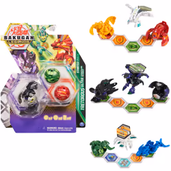 Bakugan Legends 2023 - Starter Pack Saison 5 - 3 Billes Avec 6 Bakucores Et 4 Cartes Collection - Dessin Animé - Jouet Enfant 6 Ans Et + - Modèle Aléatoire